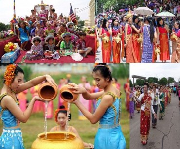  Tháng 4 vui tết người Lào
