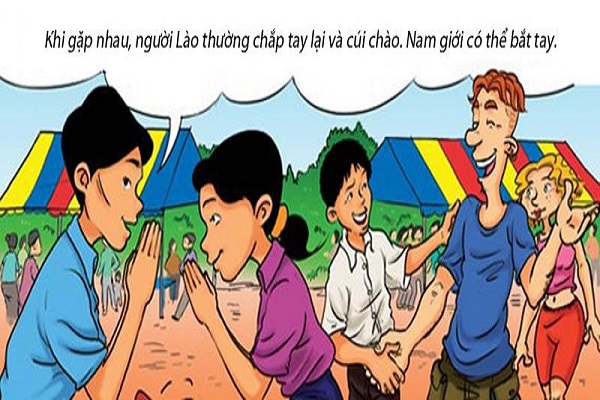 Văn hóa chào hỏi của người Lào